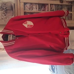 Mens XL SF49ERS varsity jacket